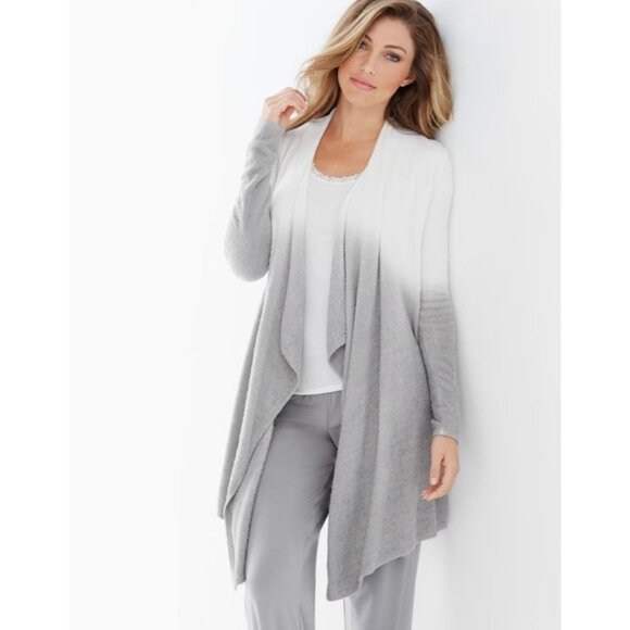 Barefoot Dreams Bamboo Chic Lite Calypso Wrap Ombre Cardigan S/M Style 436 - Picture 1 of 13